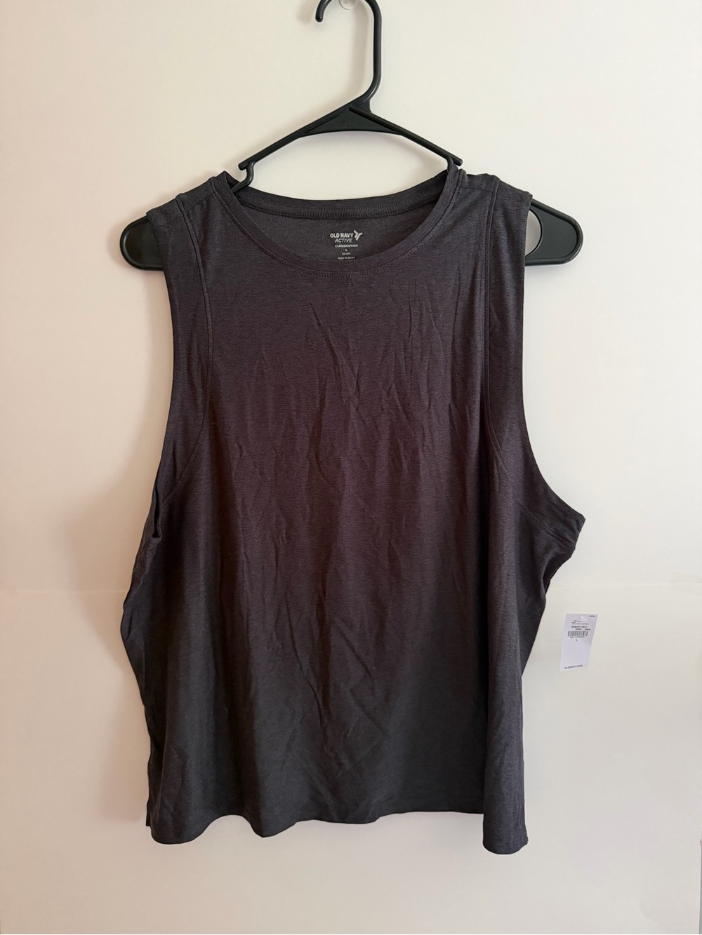 Old Navy Black Women's Muscle Tank Top